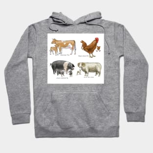 Farm Animals Hoodie